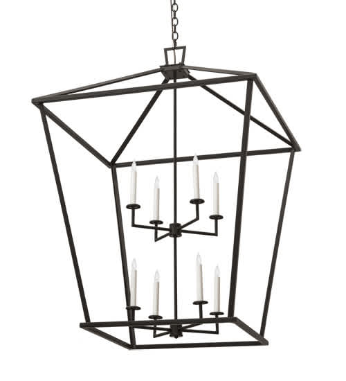 Kitzi 8 Light 52" Wide Taper Candle Pendant