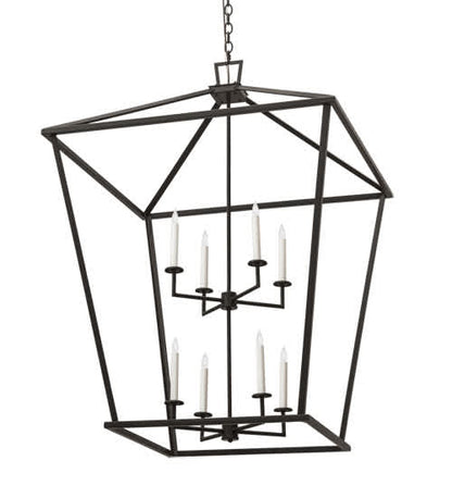 Kitzi 8 Light 52" Wide Taper Candle Pendant