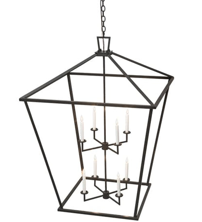 Kitzi 8 Light 52" Wide Taper Candle Pendant
