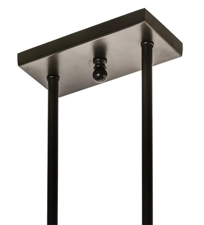 Affinity Island 7 Light 12" Wide Taper Candle Linear Pendant