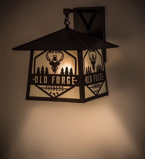 Old 18" Tall Wall Sconce