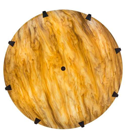 Araneta 12 Light 61" Wide Semi-Flush Bowl Ceiling Fixture - Oil Rubbed Bronze Finish - Medium Bulb Base