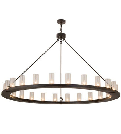 Loxley 24 Light 72" Wide Ring Chandelier
