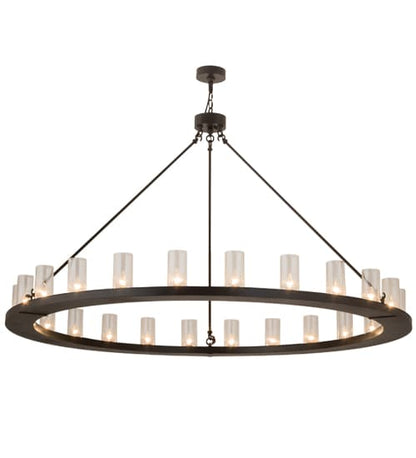 Loxley 24 Light 72" Wide Ring Chandelier