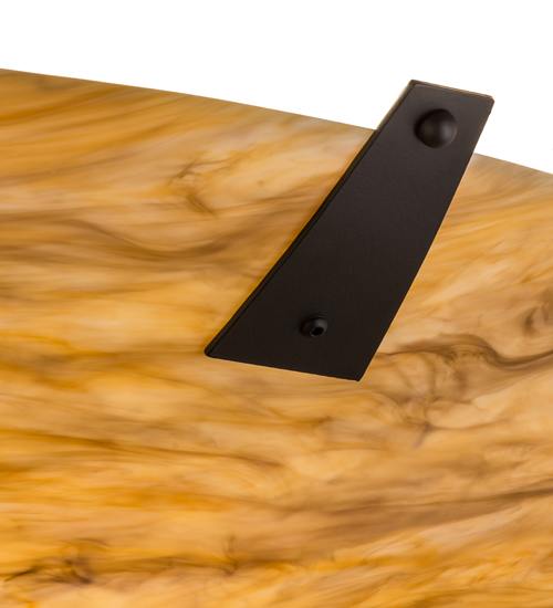 Araneta 14 Light 72" Wide Semi-Flush Bowl Ceiling Fixture - Oil Rubbed Bronze Finish - GU24 Bulb Base