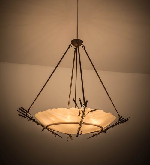 Cattail 6 Light 48" Wide Pendant