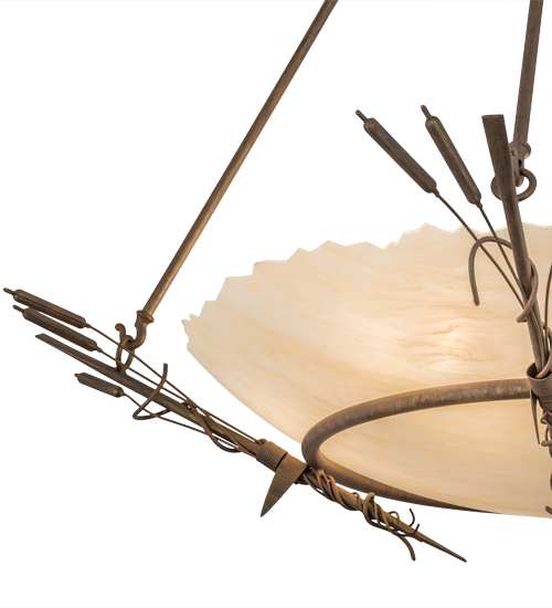 Cattail 6 Light 48" Wide Pendant