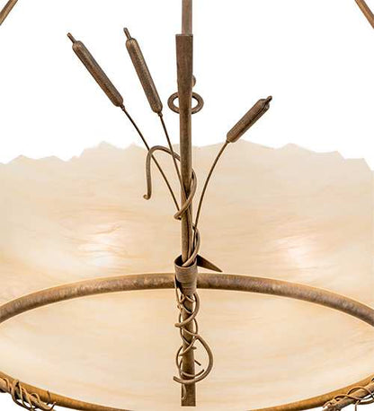 Cattail 6 Light 48" Wide Pendant