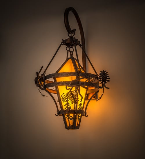 Lone 28" Tall Wall Sconce