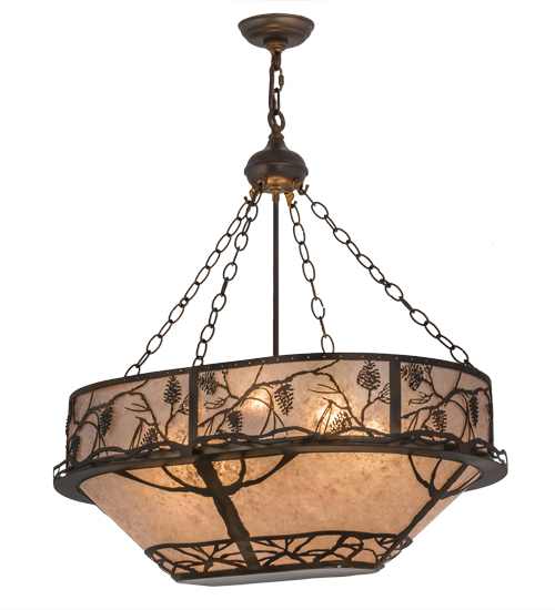 Whispering Pines 4 Light 20" Wide Pendant