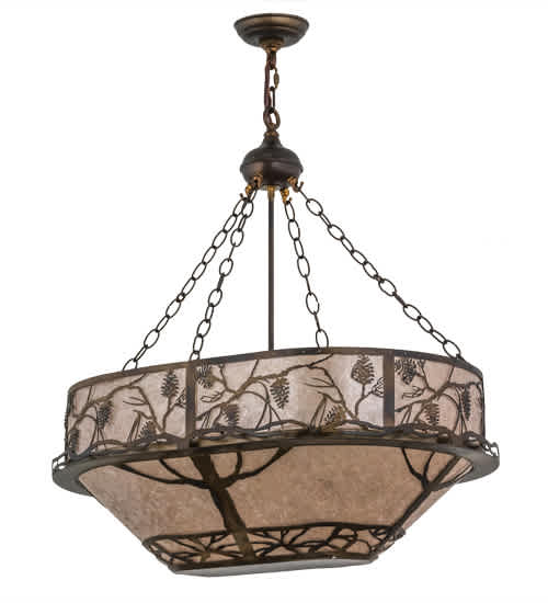 Whispering Pines 4 Light 20" Wide Pendant