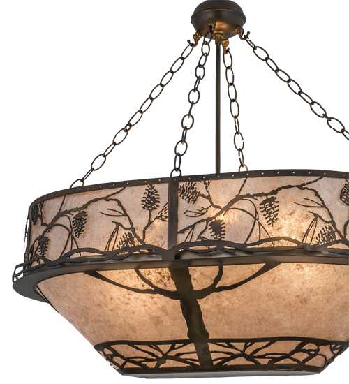 Whispering Pines 4 Light 20" Wide Pendant
