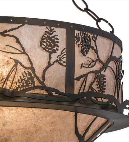Whispering Pines 4 Light 20" Wide Pendant