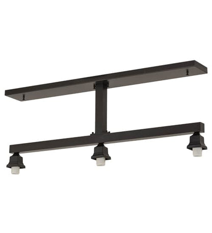 Mission 3 Light 13" Wide Linear Pendant