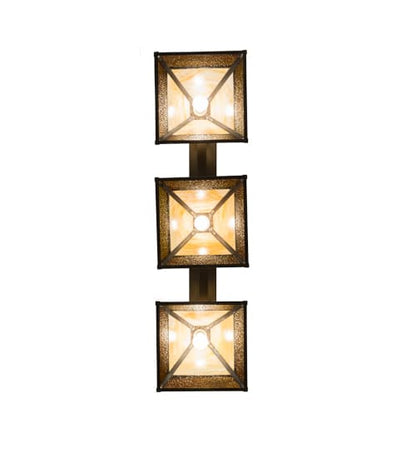 Mission 3 Light 13" Wide Linear Pendant
