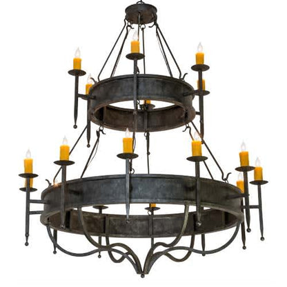 Marta 18 Light 60" Wide Taper Candle Style Chandelier