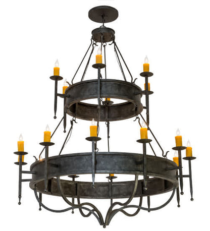Marta 18 Light 60" Wide Taper Candle Style Chandelier