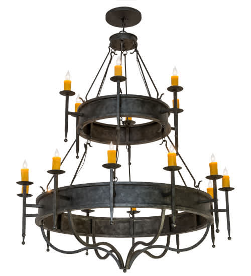 Marta 18 Light 60" Wide Taper Candle Style Chandelier