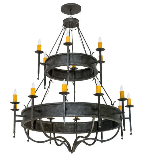 Marta 18 Light 60" Wide Taper Candle Style Chandelier