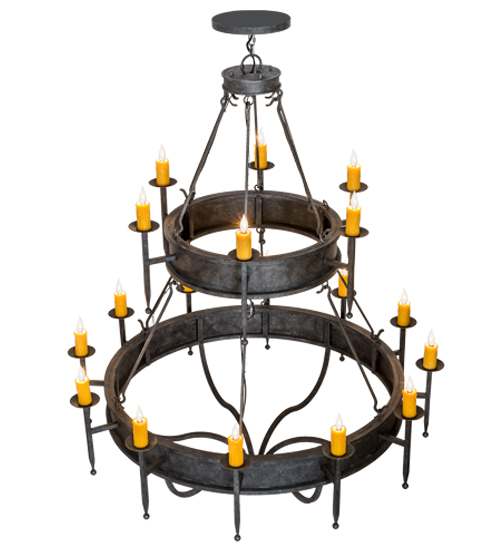 Marta 18 Light 60" Wide Taper Candle Style Chandelier