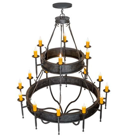 Marta 18 Light 60" Wide Taper Candle Style Chandelier