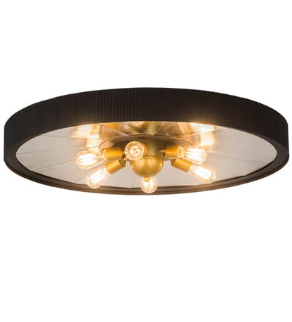 Tennessee 6 Light 36" Wide Semi-Flush Ceiling Fixture
