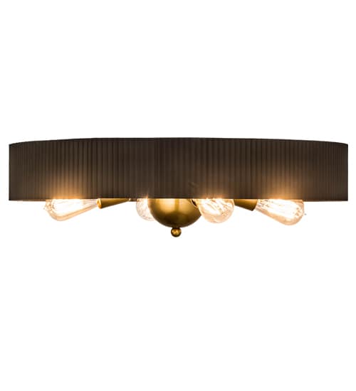 Tennessee 4 Light 24" Wide Semi-Flush Ceiling Fixture