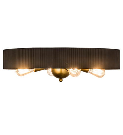 Tennessee 4 Light 24" Wide Semi-Flush Ceiling Fixture