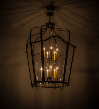 Citadel 12 Light 42" Wide Taper Candle Pendant