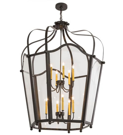Citadel 12 Light 42" Wide Taper Candle Pendant