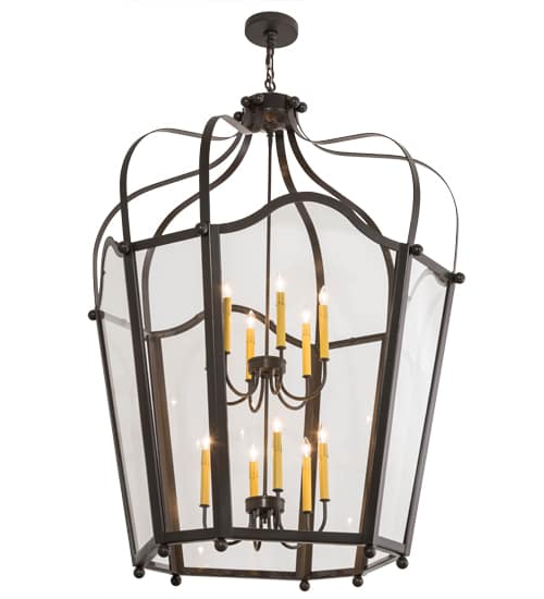 Citadel 12 Light 42" Wide Taper Candle Pendant