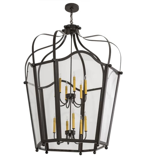 Citadel 12 Light 42" Wide Taper Candle Pendant