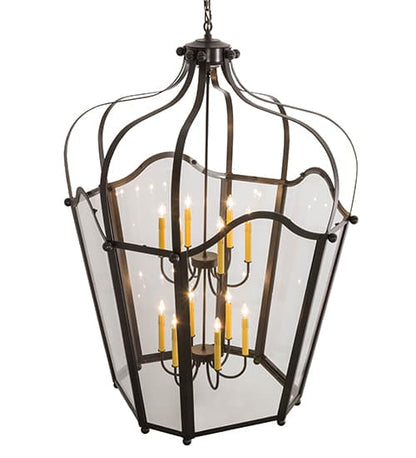 Citadel 12 Light 42" Wide Taper Candle Pendant