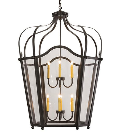 Citadel 12 Light 42" Wide Taper Candle Pendant