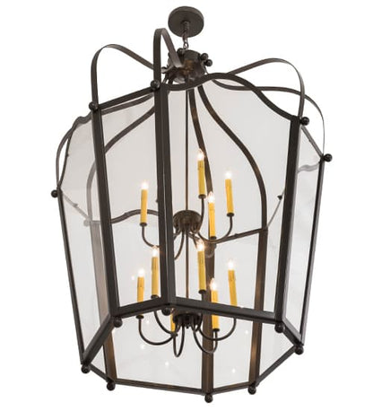 Citadel 12 Light 42" Wide Taper Candle Pendant