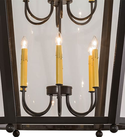 Citadel 12 Light 42" Wide Taper Candle Pendant
