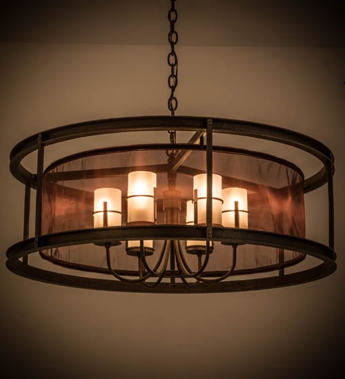Cordoba 6 Light 36" Wide Pillar Candle Pendant