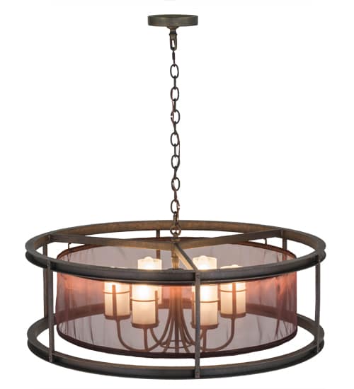 Cordoba 6 Light 36" Wide Pillar Candle Pendant