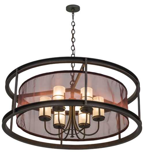 Cordoba 6 Light 36" Wide Pillar Candle Pendant