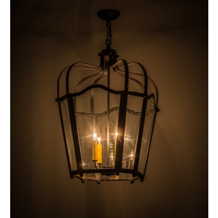 Citadel 4 Light 23" Wide Taper Candle Pendant