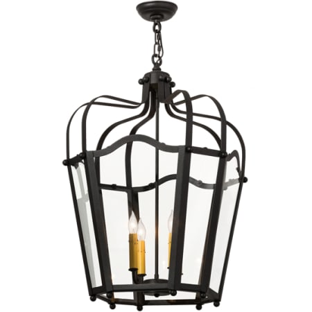 Citadel 4 Light 23" Wide Taper Candle Pendant