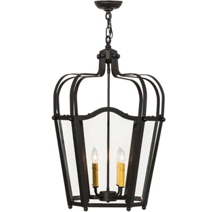 Citadel 4 Light 23" Wide Taper Candle Pendant
