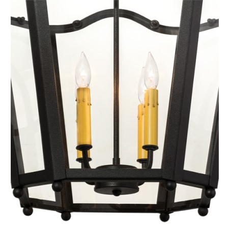Citadel 4 Light 23" Wide Taper Candle Pendant