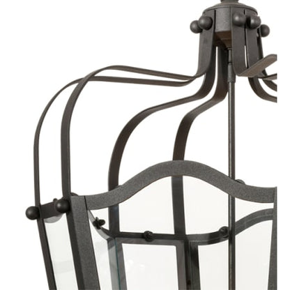 Citadel 4 Light 23" Wide Taper Candle Pendant