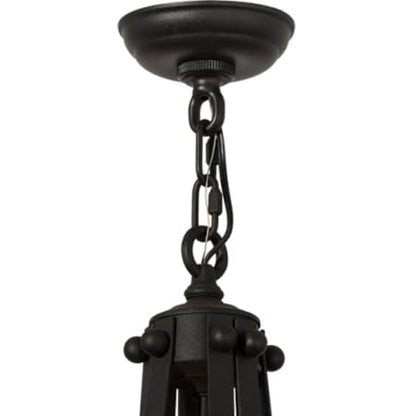 Citadel 4 Light 23" Wide Taper Candle Pendant