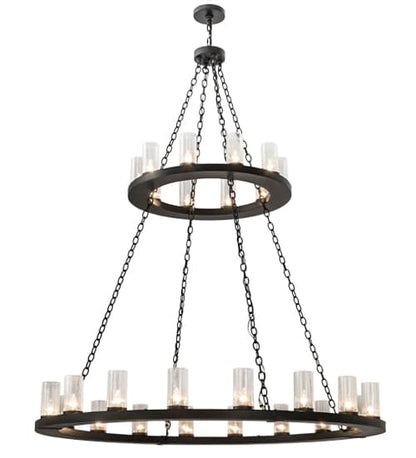 Loxley 28 Light 60" Wide Ring Chandelier