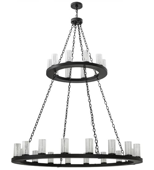 Loxley 28 Light 60" Wide Ring Chandelier