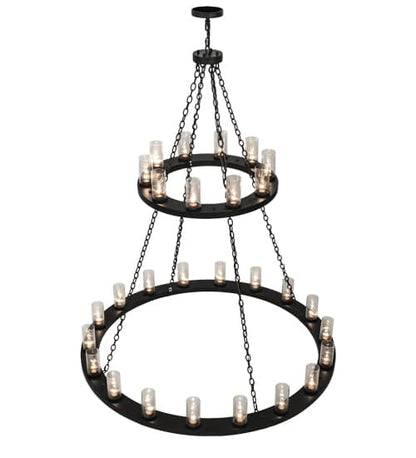 Loxley 28 Light 60" Wide Ring Chandelier