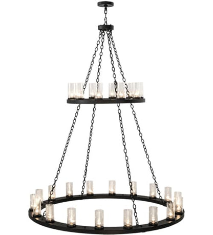 Loxley 28 Light 60" Wide Ring Chandelier