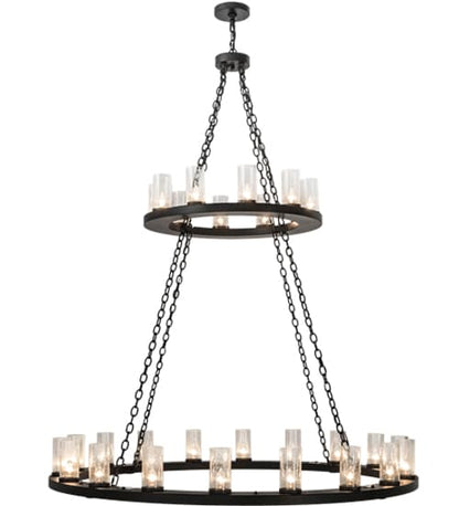 Loxley 28 Light 60" Wide Ring Chandelier